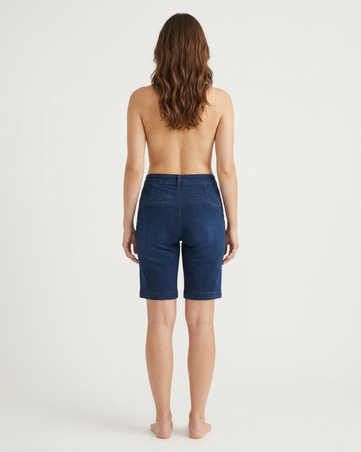 MARC LAUGE COMO DENIM SHORTS SHORTS/SKIRT 9696 BLUE DENIM USED
