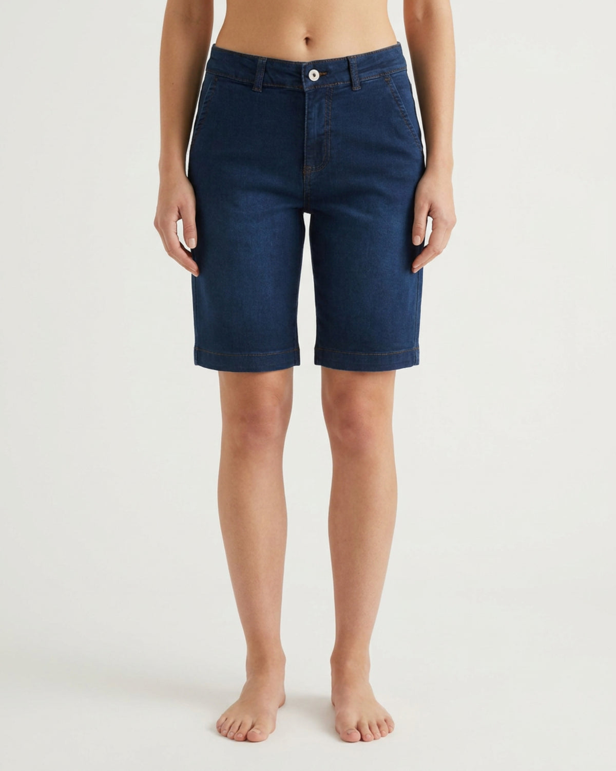 MARC LAUGE COMO DENIM SHORTS SHORTS/SKIRT 9696 BLUE DENIM USED