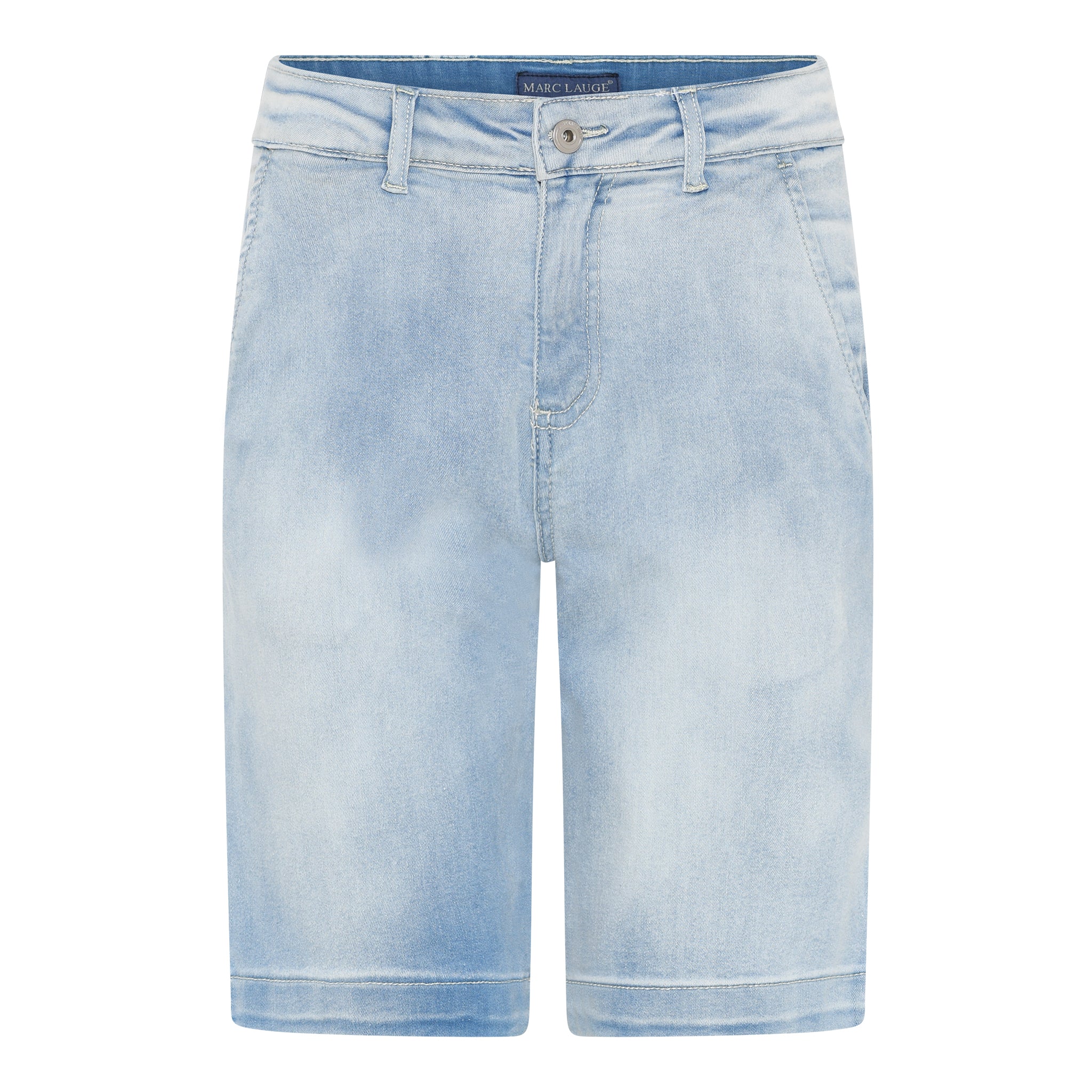 MARC LAUGE COMO DENIM SHORTS SHORTS/SKIRT 9196 LIGHT BLUE USED