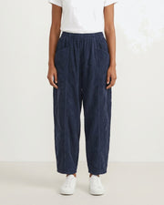 MOONDUST CORD PANT PANTS 3/4 104 NAVY