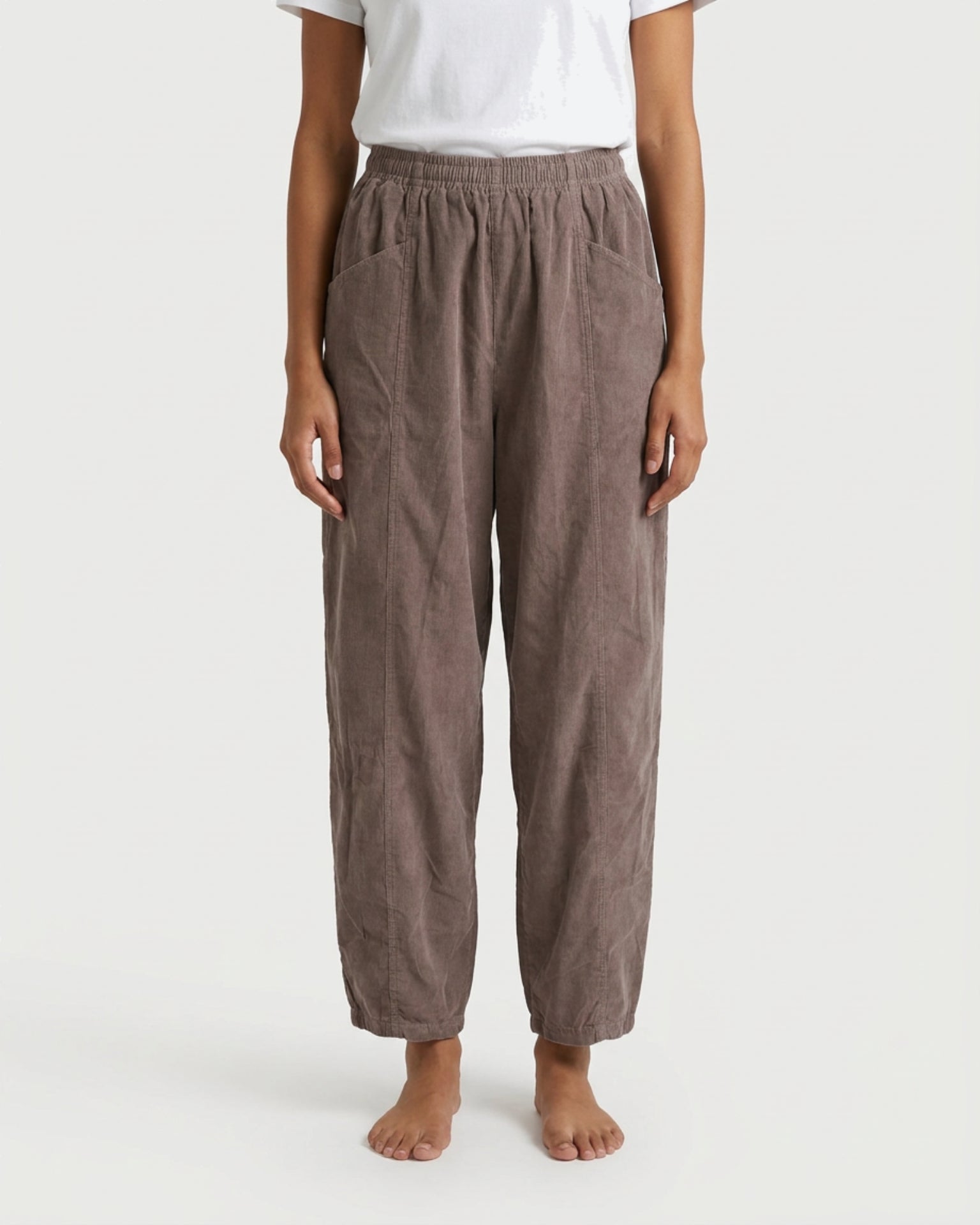 MOONDUST CORD PANT PANTS 3/4 136 FANGO