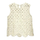 MAPP CROCHET TOP TOP/T-SHIRT 10 WHITE