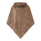 M JEANS CUT PONCHO FUR OUTERWEAR