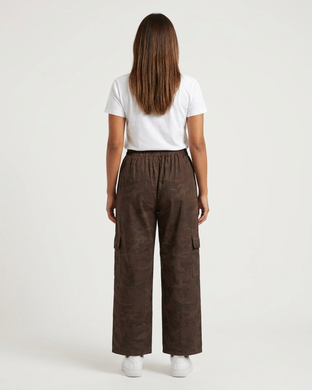 MOONDUST Camou Cargo Pant PANTS 129 CHOCOLATE