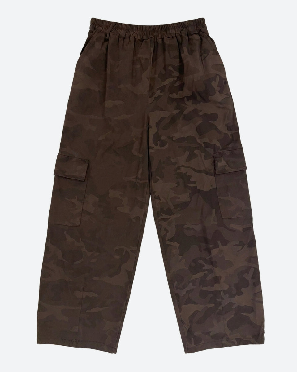 MOONDUST Camou Cargo Pant PANTS 129 CHOCOLATE