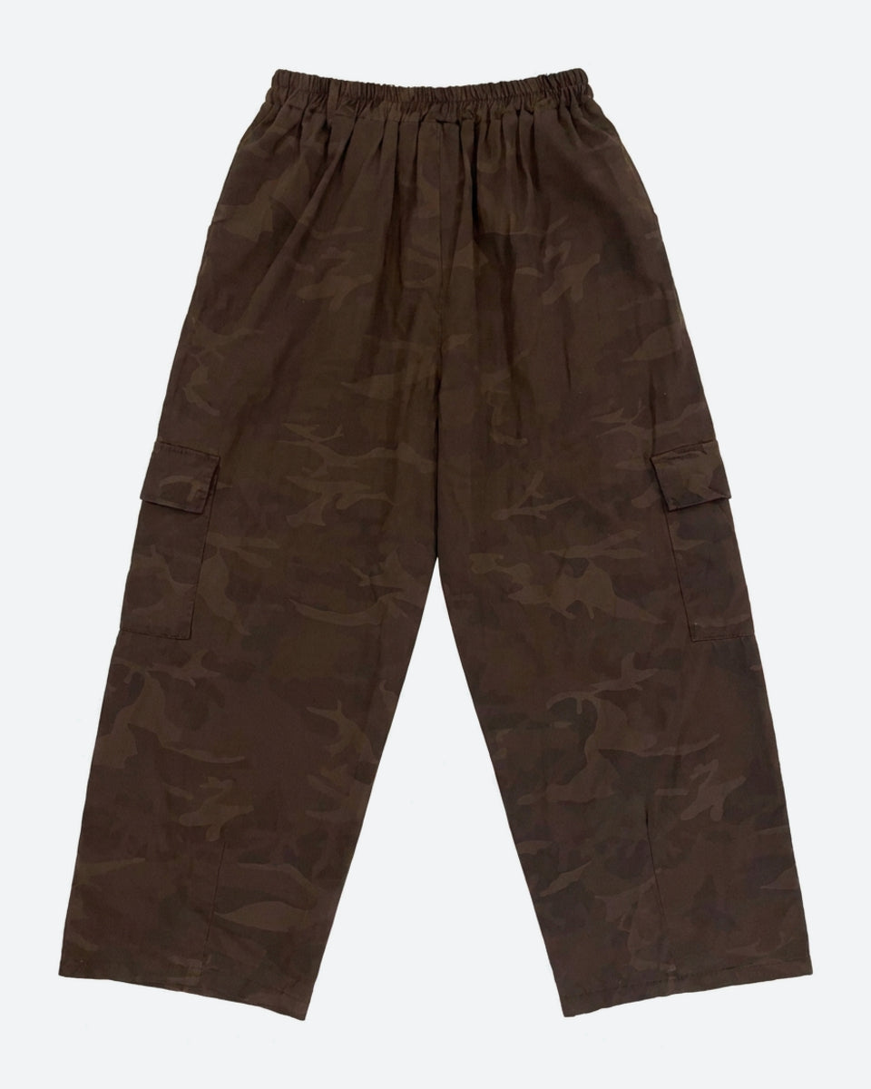 MOONDUST Camou Cargo Pant PANTS 129 CHOCOLATE