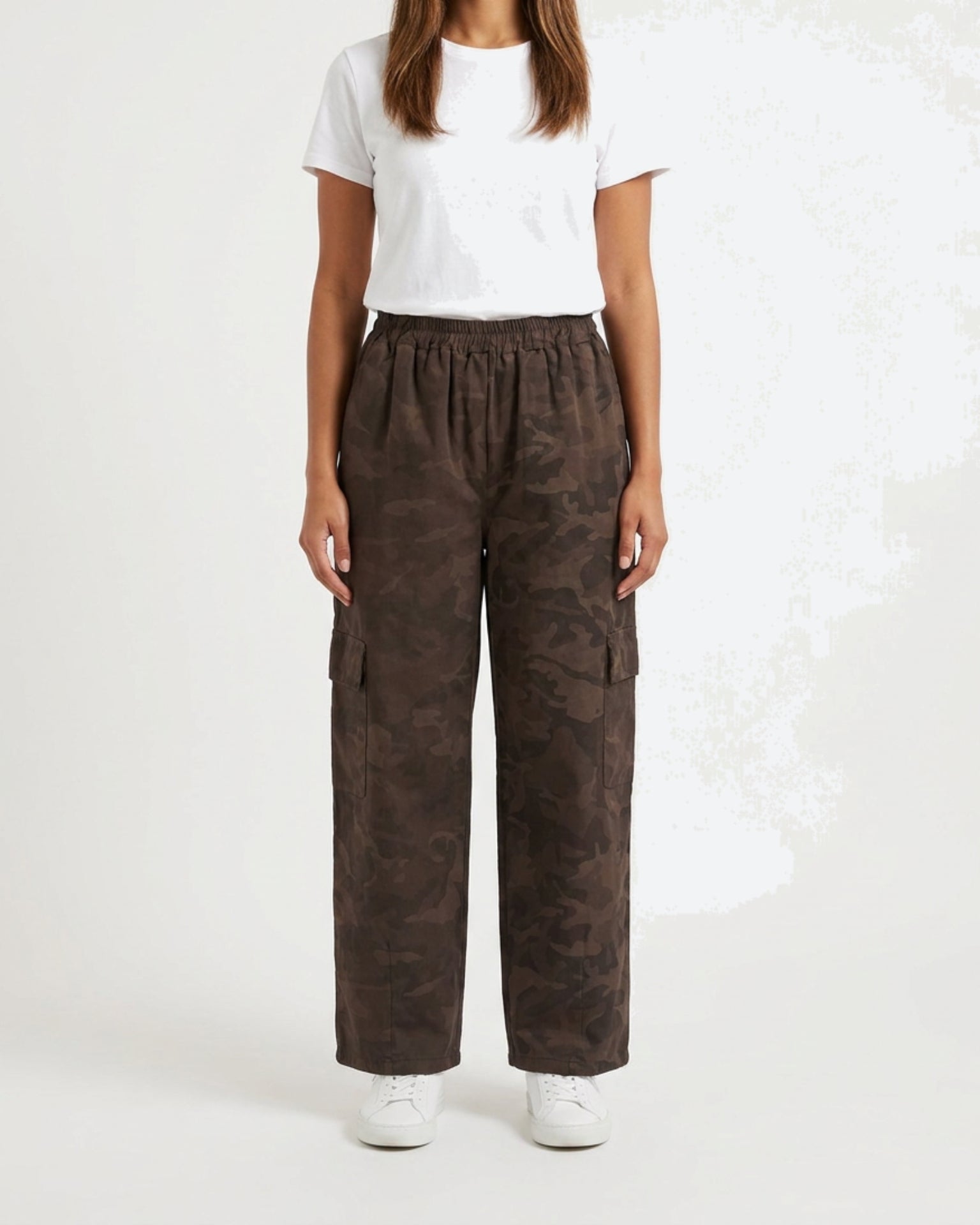 MOONDUST Camou Cargo Pant PANTS 129 CHOCOLATE