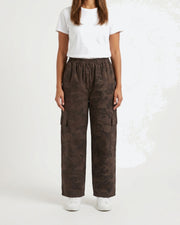 MOONDUST Camou Cargo Pant PANTS 129 CHOCOLATE