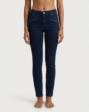 MARC LAUGE Channe 7/8 Denim Jeans DENIM/TWILL 98 DARK BLUE