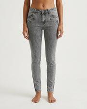 MARC LAUGE Channe 7/8 Denim Jeans DENIM/TWILL 579699 GREY USED DENIM
