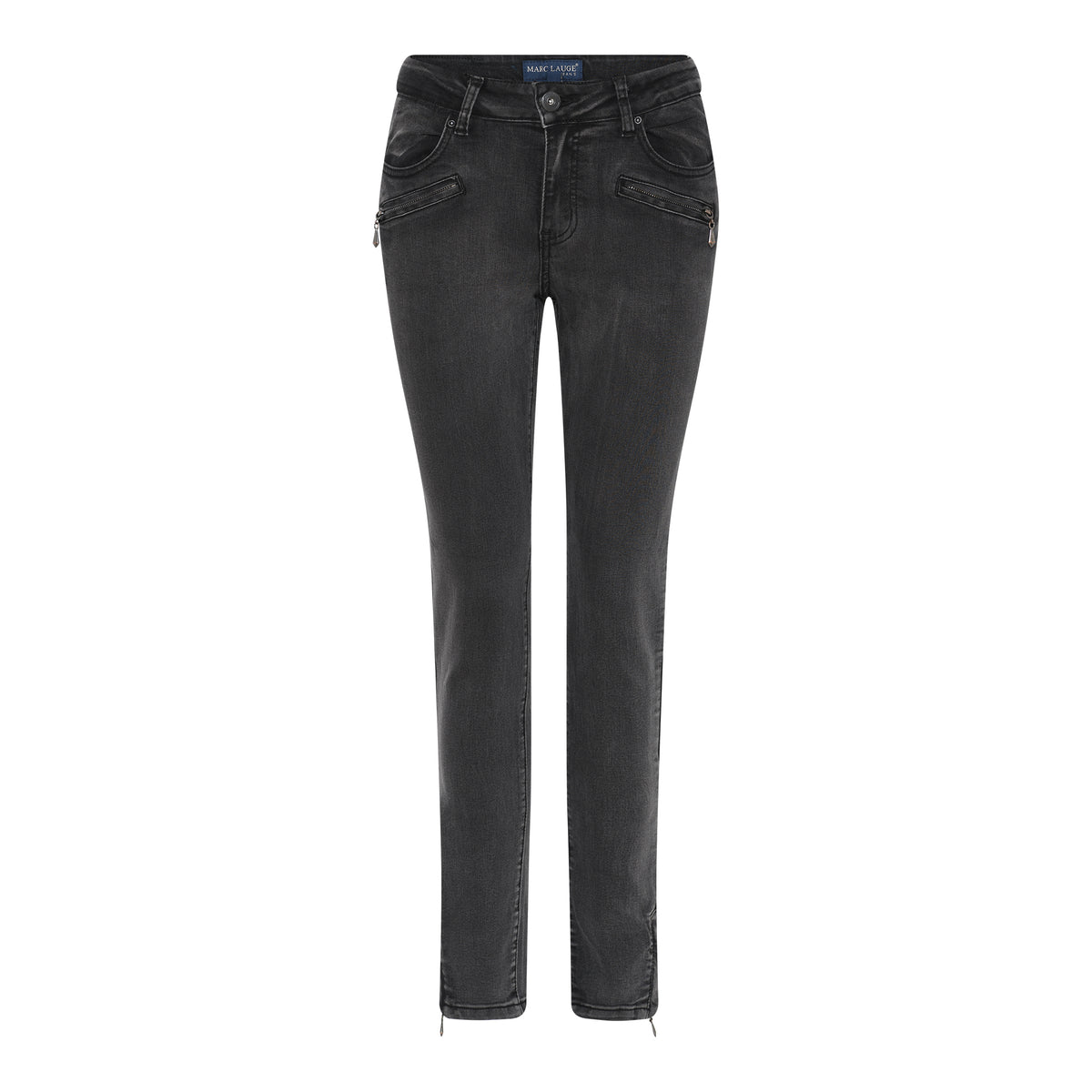 MARC LAUGE Channe 7/8 Denim Jeans DENIM/TWILL 818699 BLACK USED AS SMS