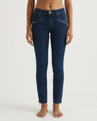 MARC LAUGE Channe 7/8 Denim Jeans DENIM/TWILL 9696 BLUE DENIM USED