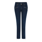 MARC LAUGE Channe 7/8 Denim Jeans DENIM/TWILL 9696 BLUE DENIM USED