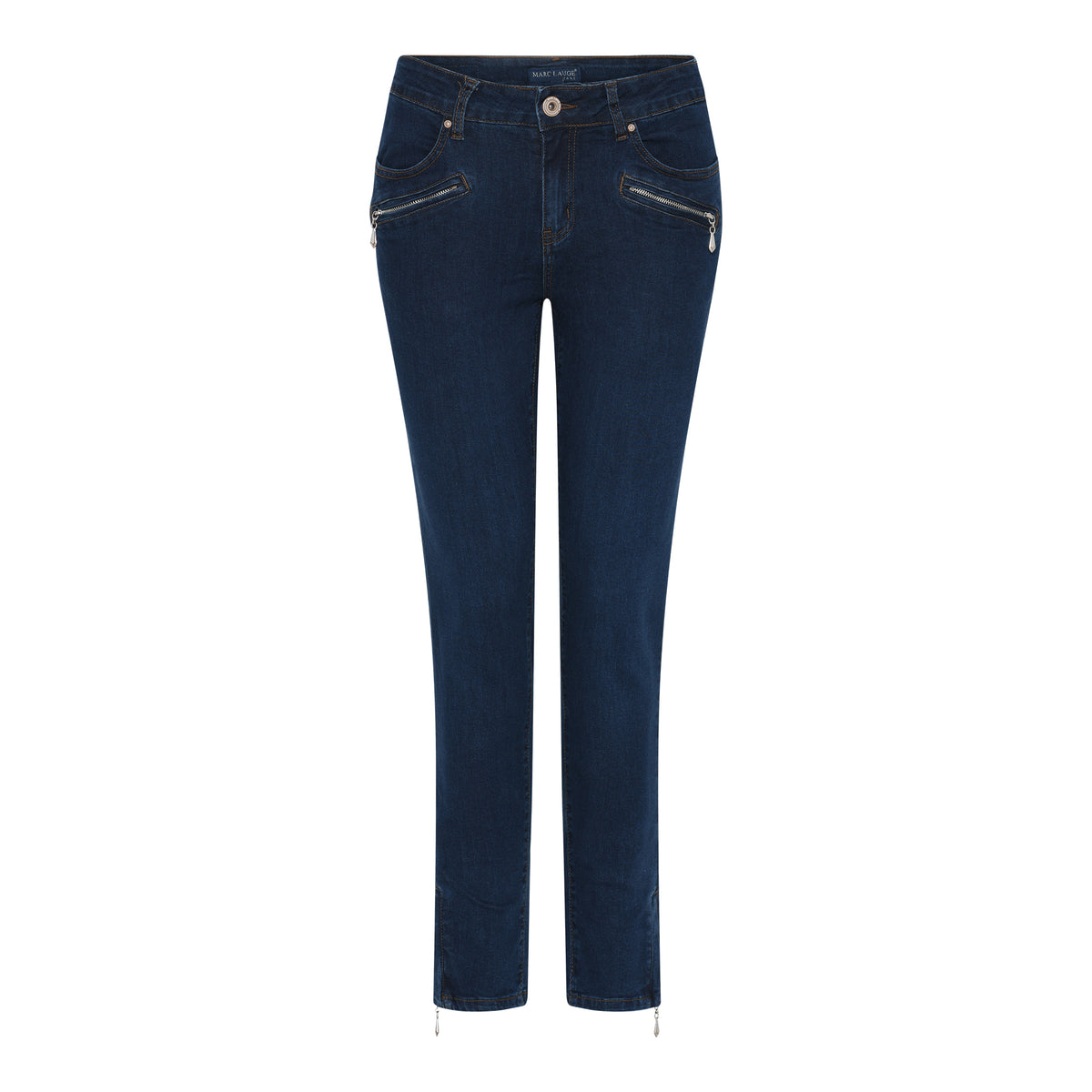 MARC LAUGE Channe 7/8 Denim Jeans DENIM/TWILL 9696 BLUE DENIM USED