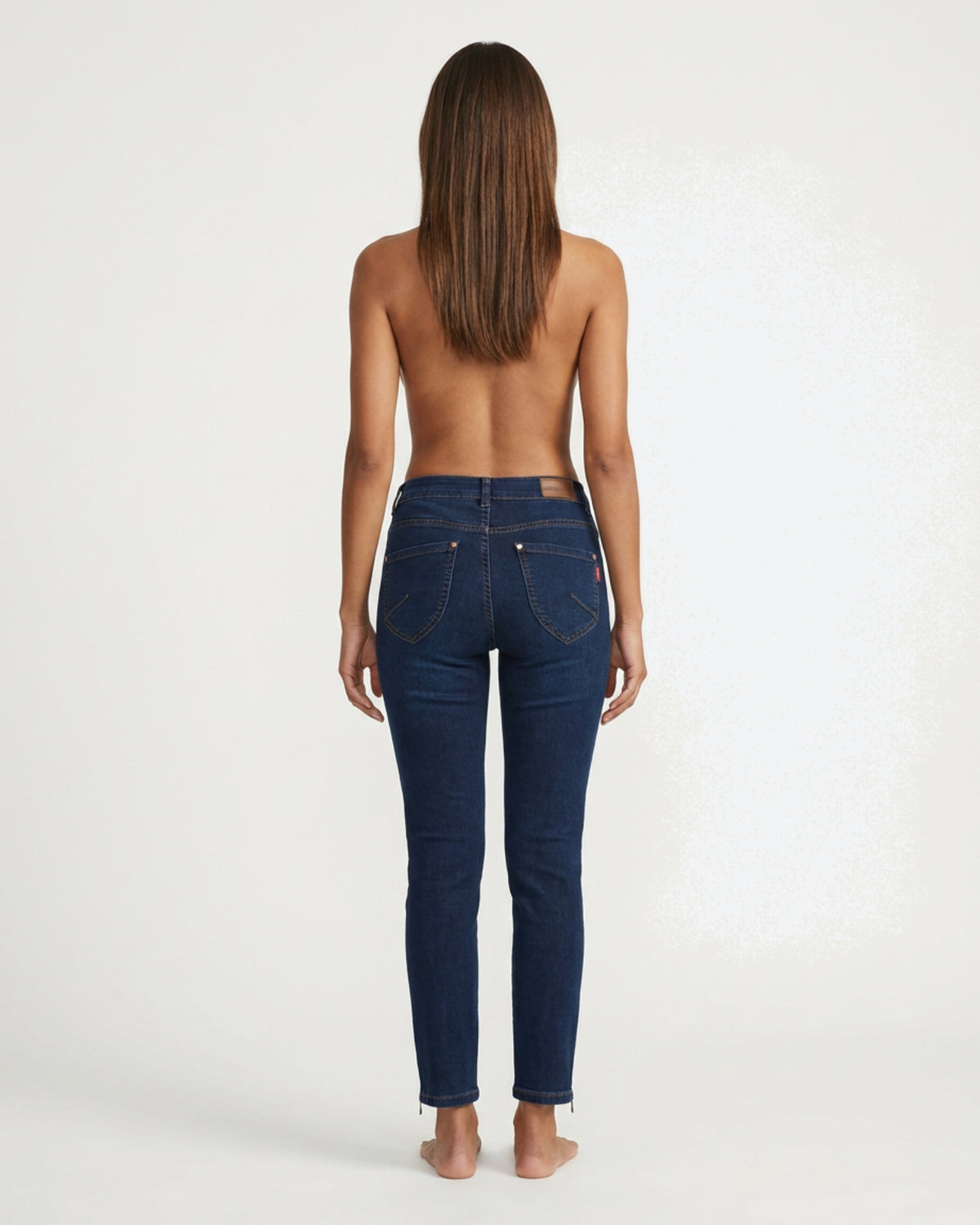 MARC LAUGE Channe 7/8 Denim Jeans DENIM/TWILL 98 DARK BLUE