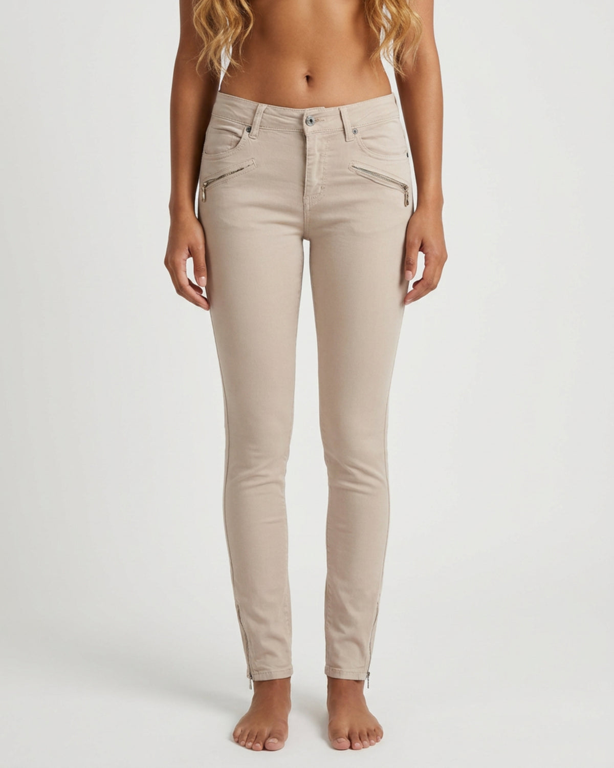 MARC LAUGE Channe Slim Fit Twill Jeans | Marc Lauge DENIM/TWILL 27 SAND