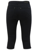 MARC LAUGE Channel Twill Pirate PANTS 3/4 80 BLACK
