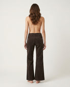 M JEANS Chino Flare Corduroy Jeans CORD/FLØJL 129 CHOCOLATE