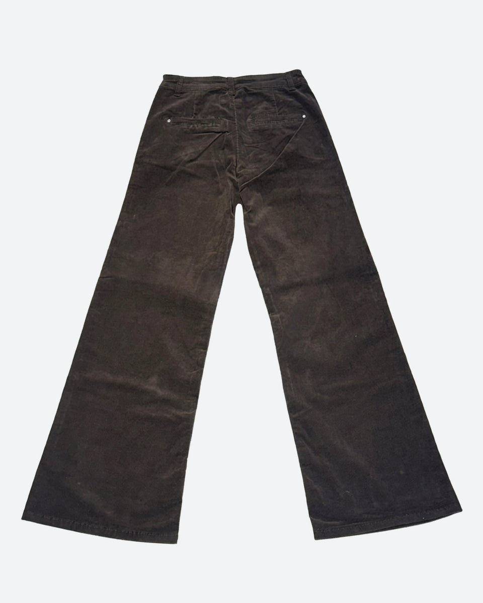 M JEANS Chino Flare Corduroy Jeans CORD/FLØJL 129 CHOCOLATE