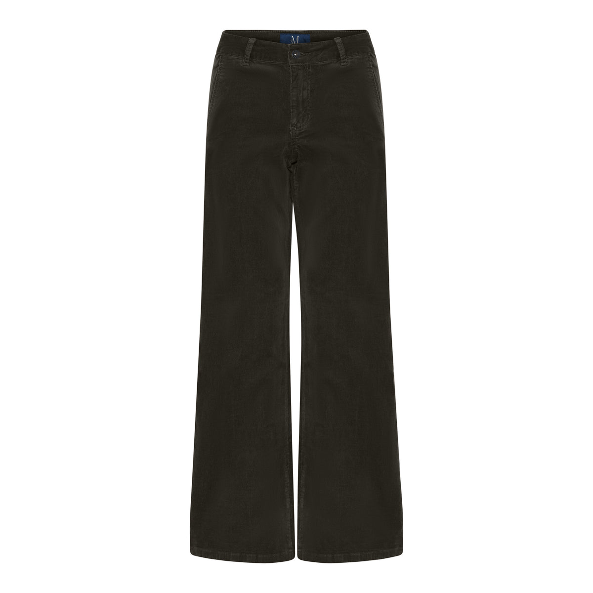 M JEANS Chino Flare Corduroy Jeans CORD/FLØJL 633 OLIVE OIL