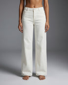 M JEANS Chino Flare Corduroy Jeans CORD/FLØJL 20 OFF WHITE