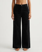 M JEANS Chino Flare Corduroy Jeans CORD/FLØJL 80 BLACK