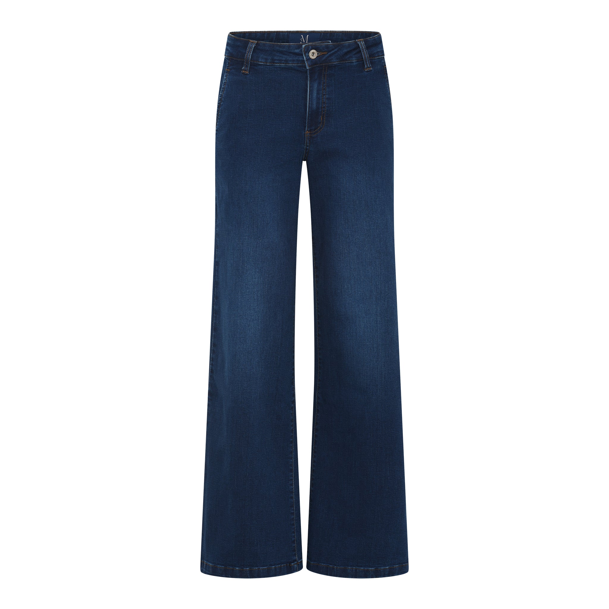 M JEANS Chino Flare Denim Jeans DENIM/TWILL 9696 BLUE DENIM USED