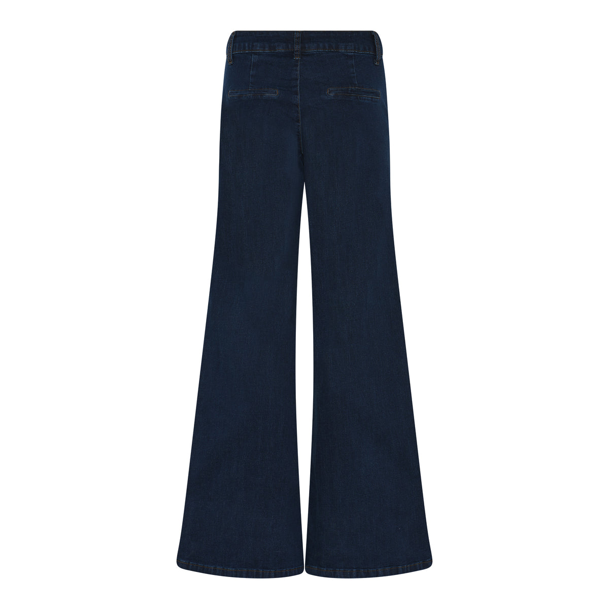 MARC LAUGE Chino Flare Denim Jeans DENIM/TWILL 9696 BLUE DENIM USED