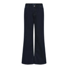 MARC LAUGE Chino Flare Denim Jeans DENIM/TWILL 98 DARK BLUE