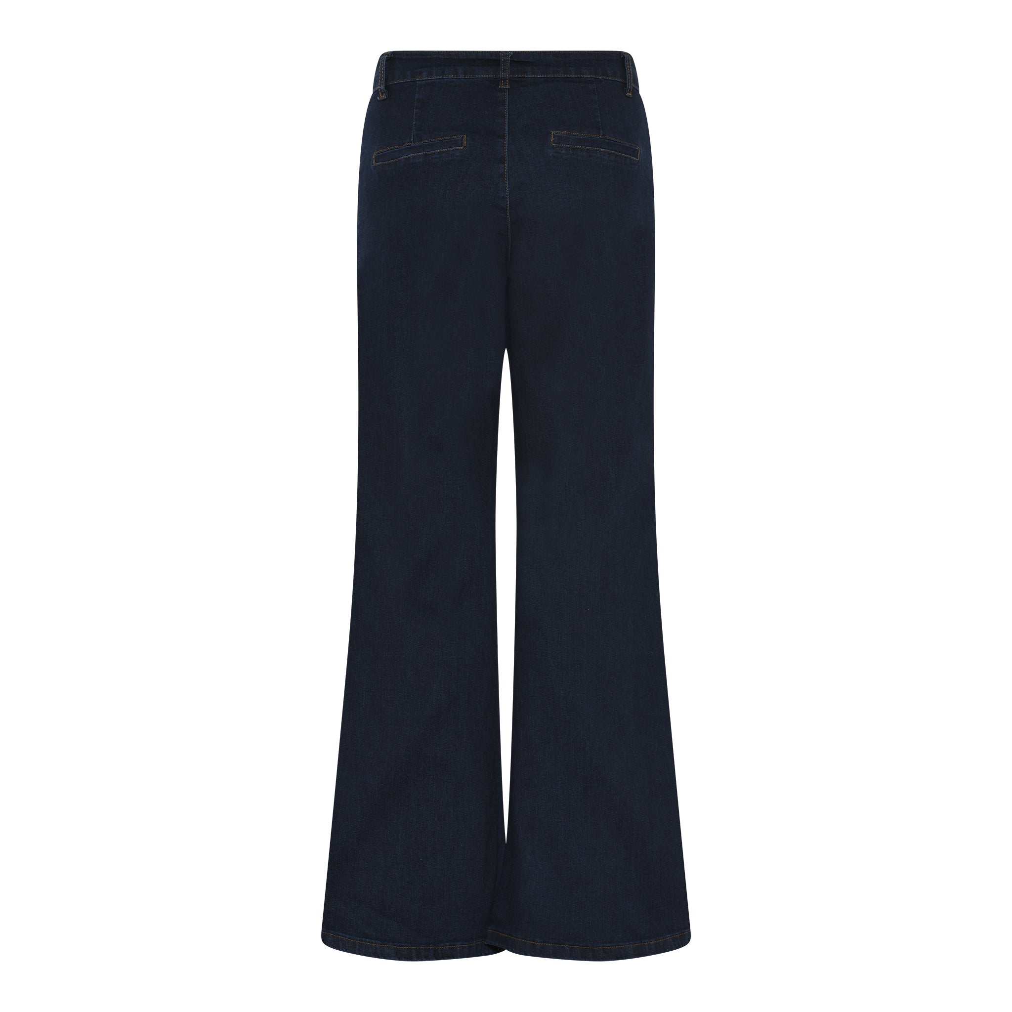 MARC LAUGE Chino Flare Denim Jeans DENIM/TWILL 98 DARK BLUE