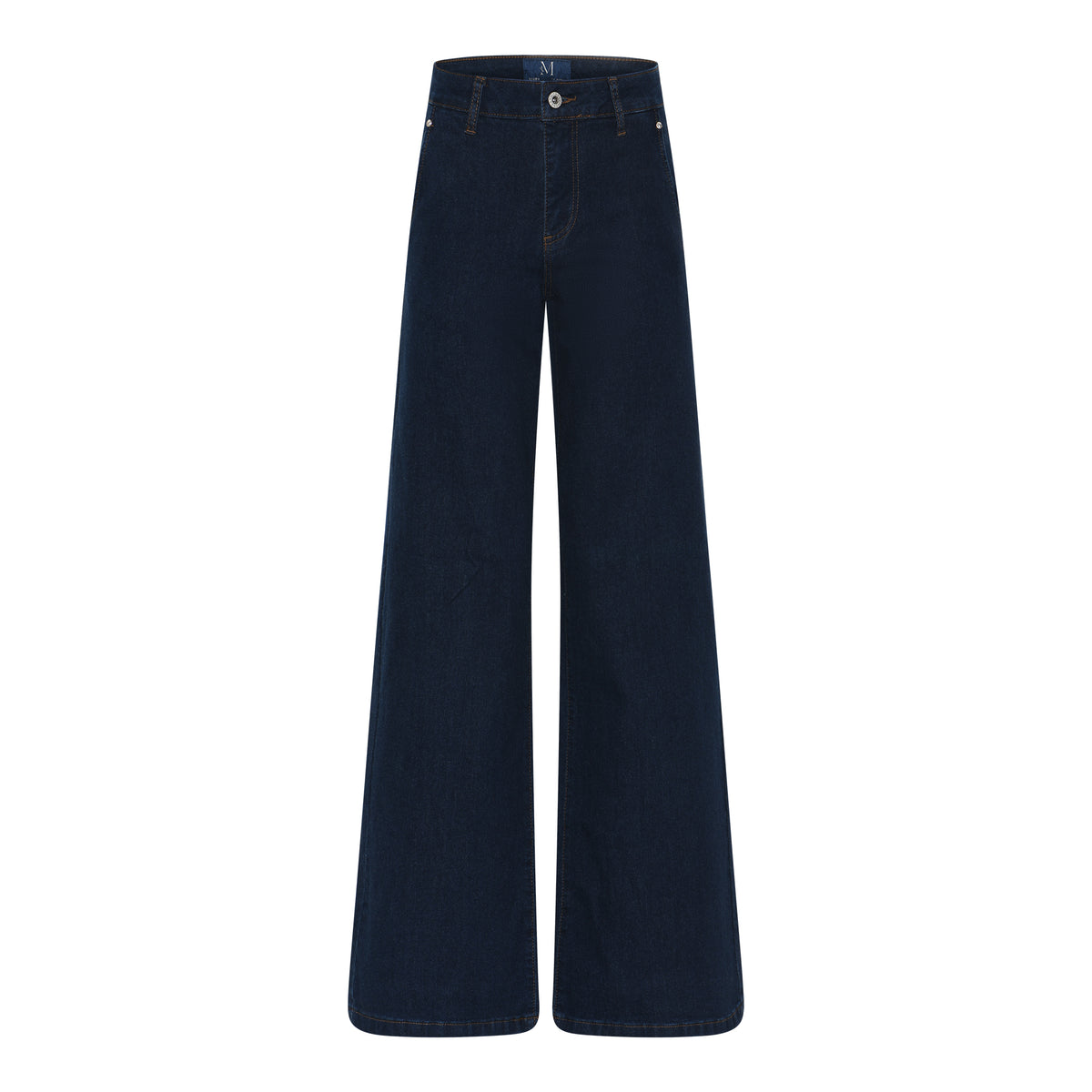 M JEANS Chino Flare Fit Jeans DENIM/TWILL 81 BLACK DENIM