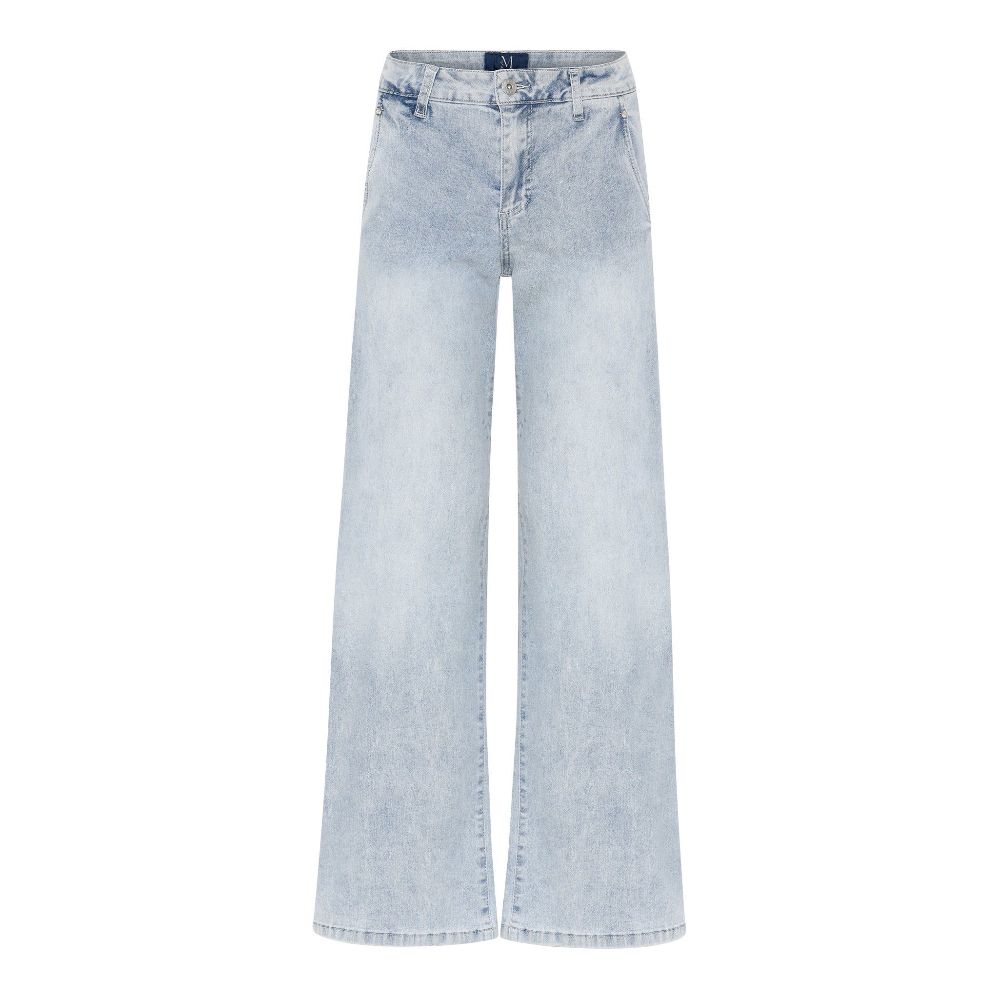 M JEANS Chino Flare Fit Jeans DENIM/TWILL 8996 LIGHT BLUE USED