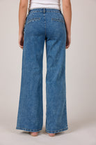 M JEANS Chino Flare Fit Jeans DENIM/TWILL 9196 LIGHT BLUE USED