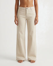 M JEANS Chino Flare Fit Twill Jeans DENIM/TWILL 27 SAND