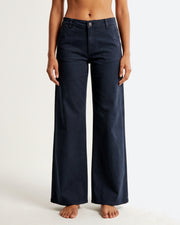 MAPP Chino Flare Twill Jeans DENIM/TWILL 104 NAVY