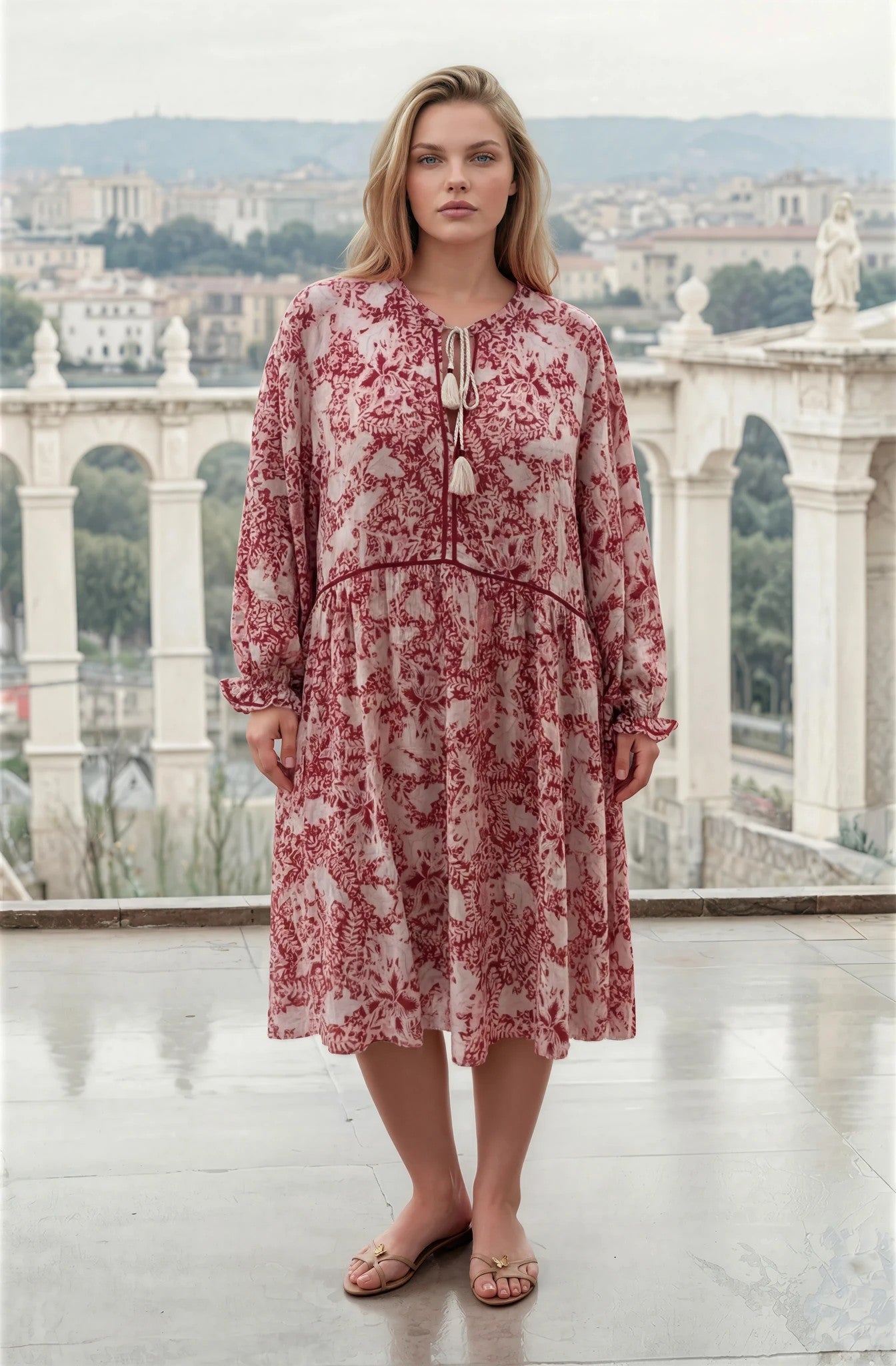 DNYcph DAISY DRESS DRESS/JUMPSUIT 514 PINK