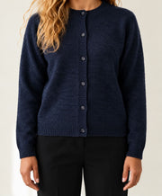 M JEANS DEE CARDIGAN KNITWEAR 104 NAVY