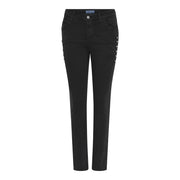 MARC LAUGE DIAMOND 7/8 TWILL JEANS DENIM/TWILL 80 BLACK