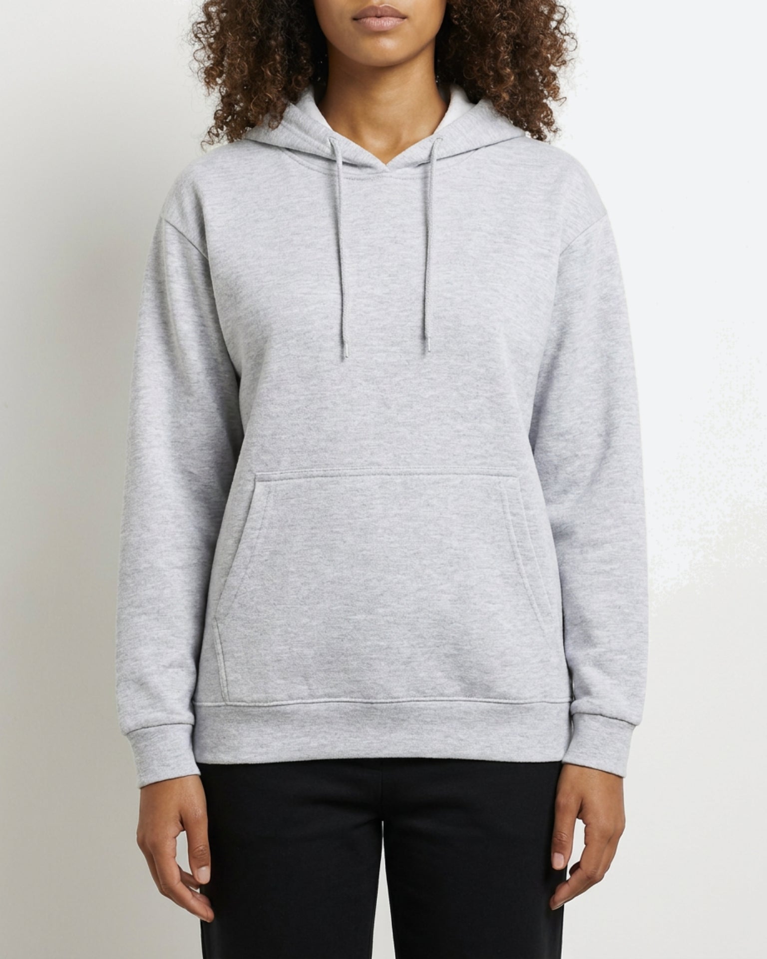 MARC LAUGE DODO JOG HOODIE SWEATS/VELOUR 253 LIGHT GREY MELANGE
