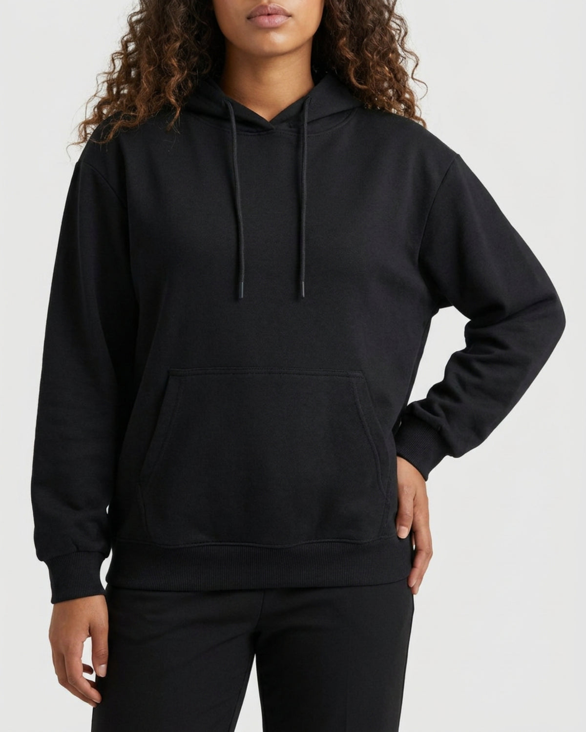 MARC LAUGE DODO JOG HOODIE SWEATS/VELOUR 80 BLACK
