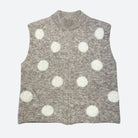 MOONDUST DOT VEST KNITWEAR 136 FANGO