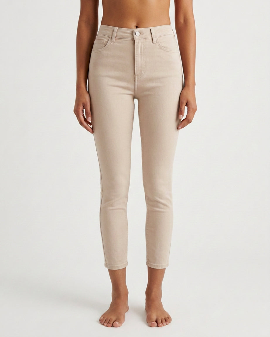 MARC LAUGE Diamond Slim Fit Twill Jeans DENIM/TWILL 27 SAND