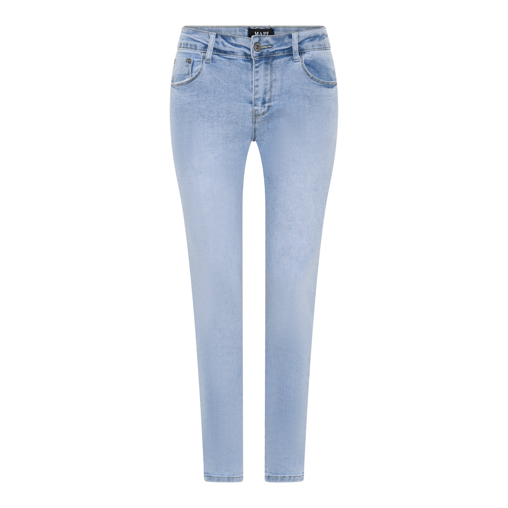 MAPP ELINE 7/8 PUSH UP DENIM JEANS DENIM/TWILL 8996 LIGHT BLUE USED