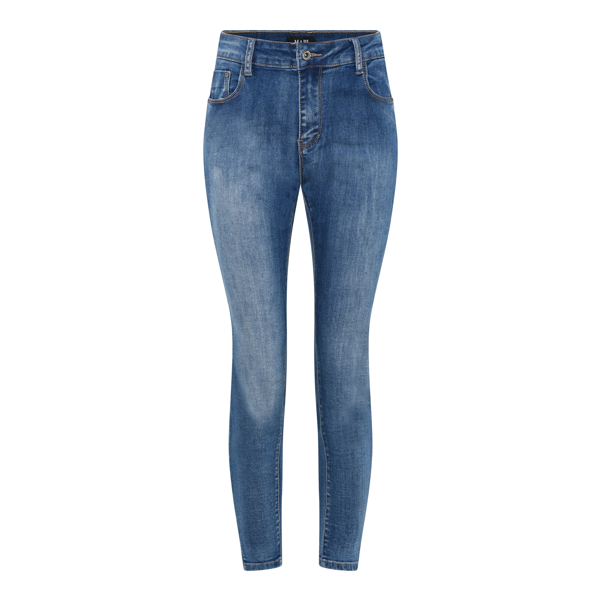 MAPP ELINE 7/8 PUSH UP DENIM JEANS DENIM/TWILL 9396 DENIM USED