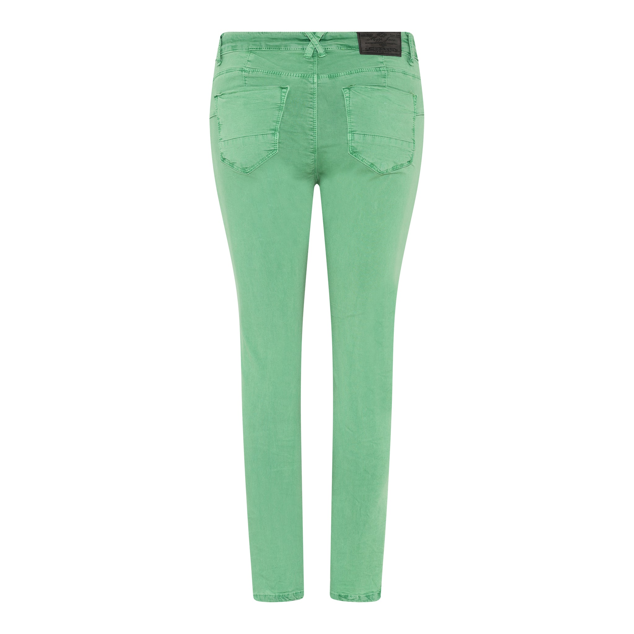 MAPP ELINE 7/8 PUSH UP TWILL JEANS DENIM/TWILL 265 GRASS GREEN