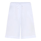 MAPP ELLI LIN SHORTS LINEN 10 WHITE