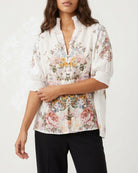 MARC LAUGE EVA GARDEN BLOUSE BLOUSE/SHIRT 303 ROSE