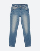 MARC LAUGE Eagle Slim Fit Jeans DENIM/TWILL 9096 LT. BLUE USED