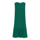 MARC LAUGE FIE DOLL STRAP DRESS LINEN 265 GRASS GREEN