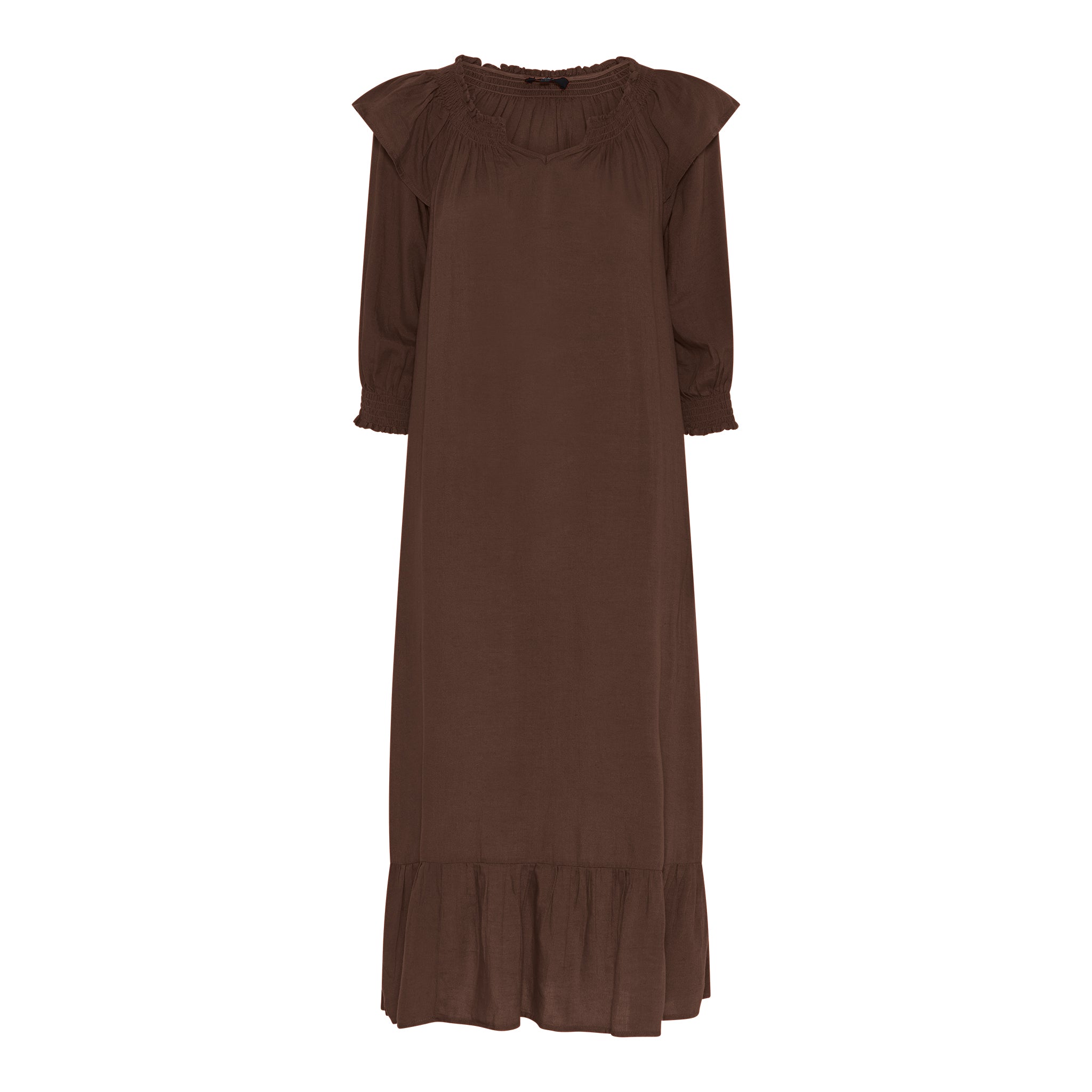 MAPP FIE DRESS, VICKY QUALITY DRESS/JUMPSUIT 129 CHOCOLATE